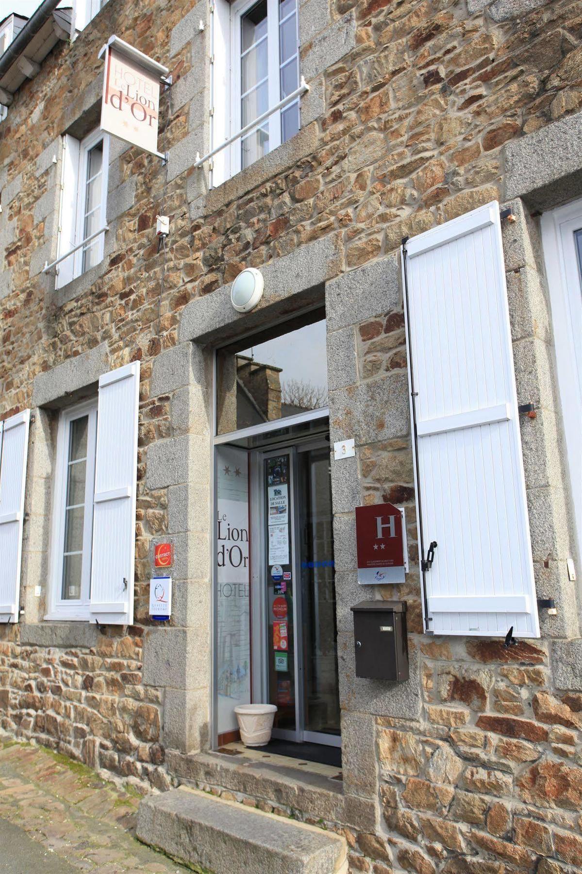 Contact Hôtel - Hôtel Le Lion d'Or Lamballe Exterior foto